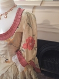 Closeup of Sleeve On Dressform