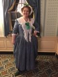 Front Gown and Matching Petticoat Woodville Plantation Jan 2017