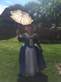 Accessorized with White Petticoat Hannahstown Court Days 2017