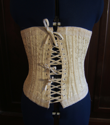 1890s Corset Back