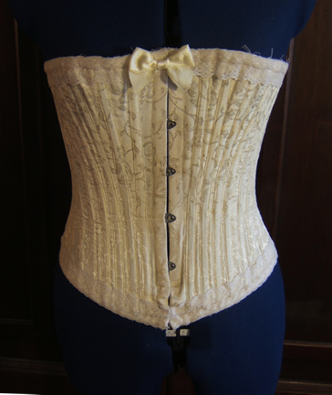 1890s Corset Front