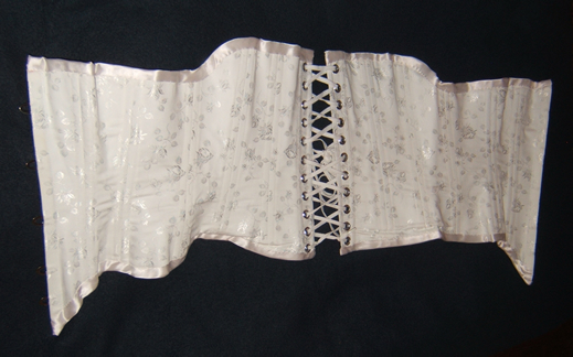 Civil War Corset Lying Flat