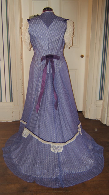 Mrs. Andrew Carnegie Gown - Back