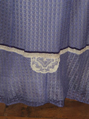 Mrs. Andrew Carnegie Gown - Detail of Lace