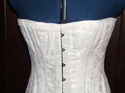 Spoon Busk Corset Front Detail